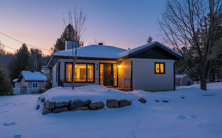 STE ADELE ; maison avec bachelor