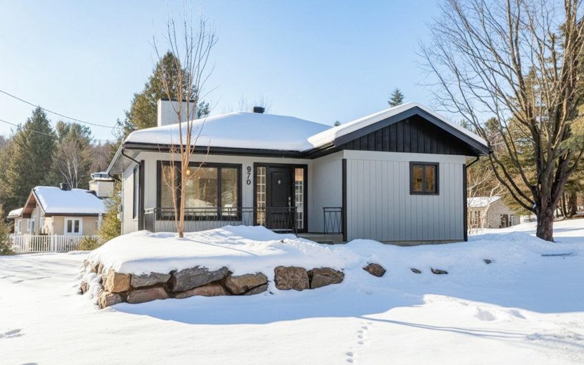 STE ADELE ; maison avec bachelor